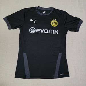 Puma Dry Cell Borussia Dortmund BVB 09 Soccer Football Jersey Shirt Womens Small